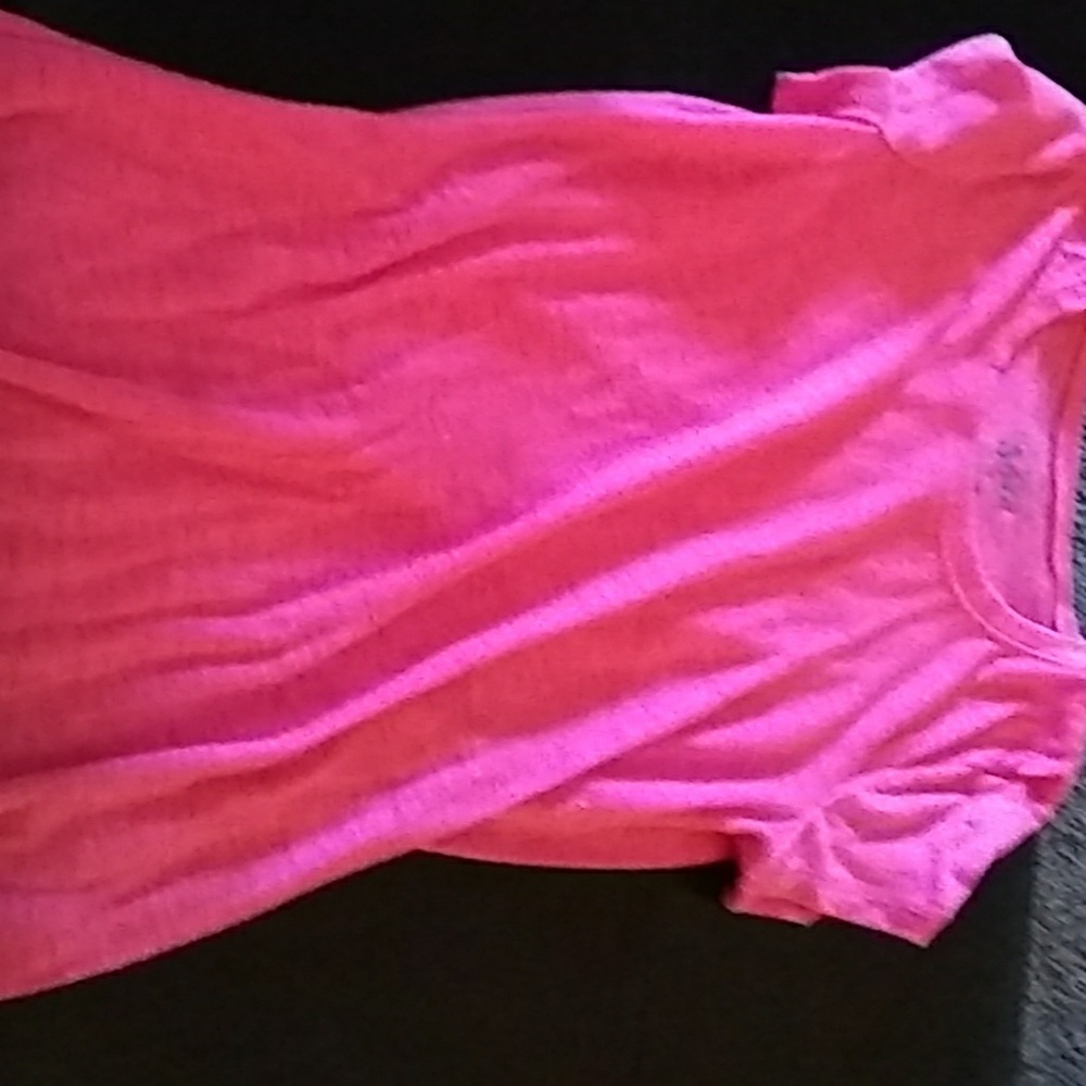 Pink justice shirt size 7